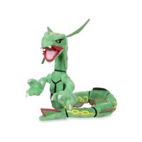 NWT Pokémon Center Shiny Black Rayquaza Posable 30 Plush Gotta Catch them  All