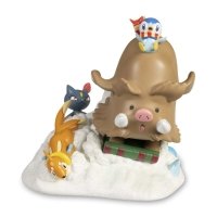 Delibird Holiday Express Moomoo Milk & Cookies Tank Car Figure