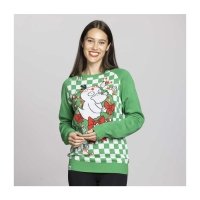 Psyduck Holiday Green Knit Sweater - Adult | Pokémon Center Official Site