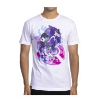 Pikachu & Shiinotic Pokémon Nature: Spring Pink Crew Neck T-Shirt - Women