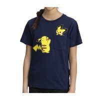 Pikachu & Pichu Peek-a-Pokémon Pocket T-Shirt - Youth