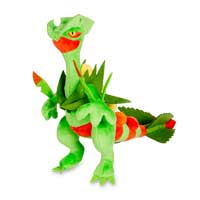 rare sceptile plush