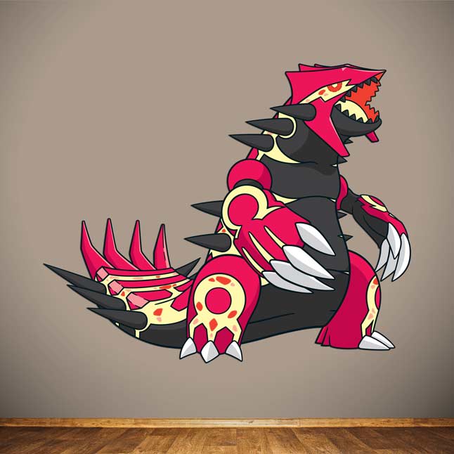 Primal Groudon Wall Graphic | Pokémon Center Official Site