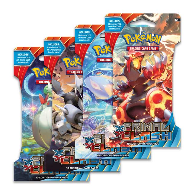 Pokémon TCG: XY-Primal Clash Sleeved Booster Pack (10 Cards) | Pokémon ...