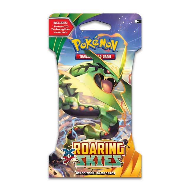 Pokémon TCG: XY-Roaring Skies Sleeved Booster Pack (10 Cards) | Pokémon ...