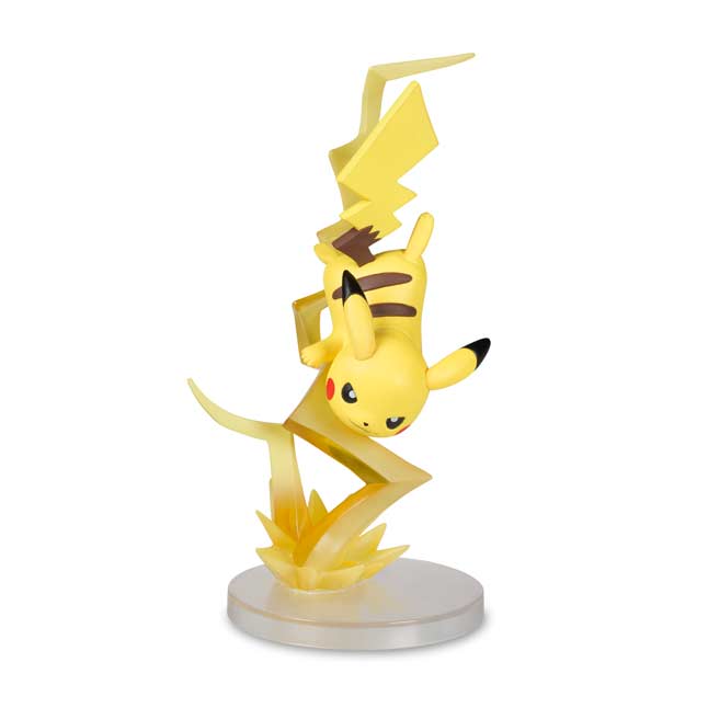 pokemon gallery figures pikachu thunderbolt pvc figure