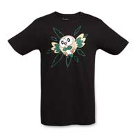 Download Rowlet Alola First Partner Relaxed Fit Crew Neck T-Shirt ...