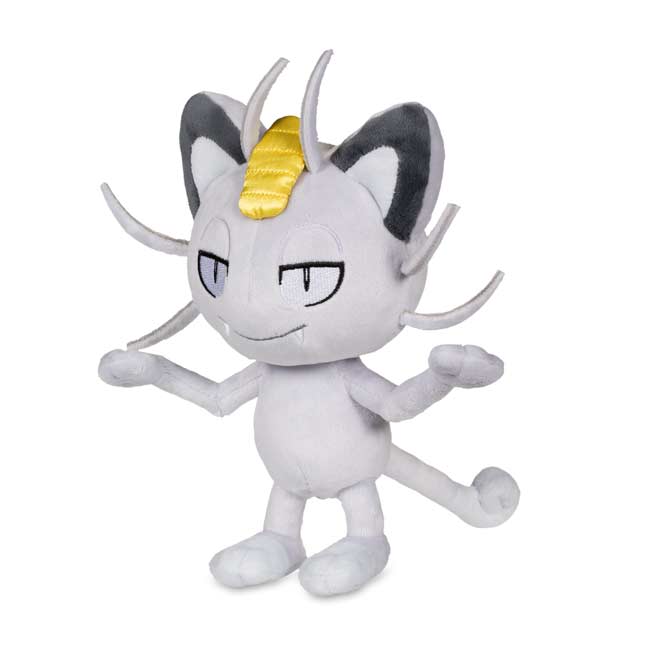 pokemon center meowth plush