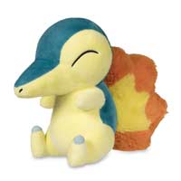 large cyndaquil plush