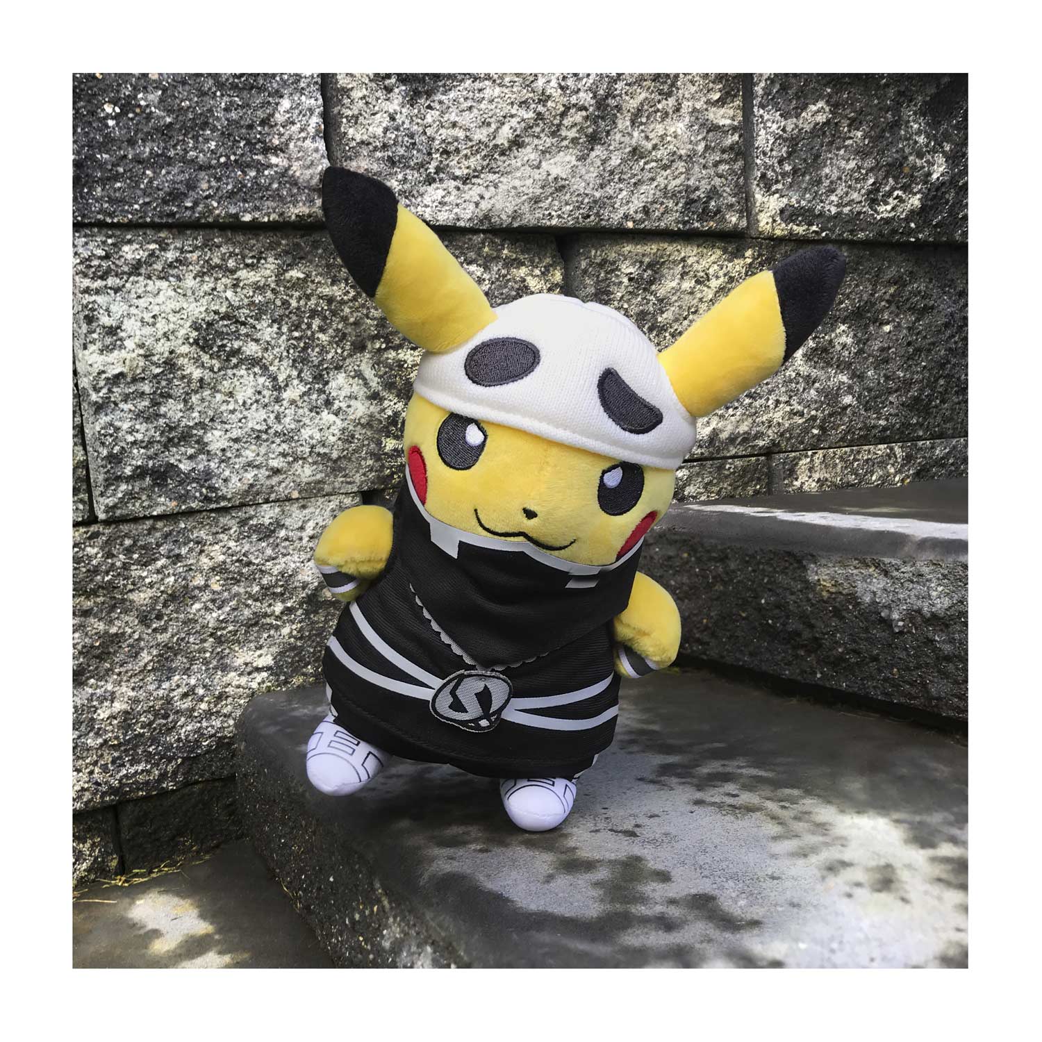 team skull pikachu plush