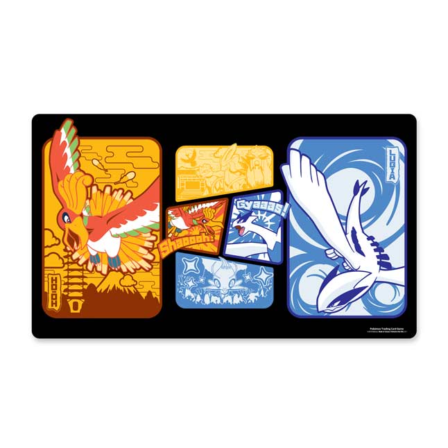 Pokémon TCG HoOh & Lugia Playmat Pokémon Center