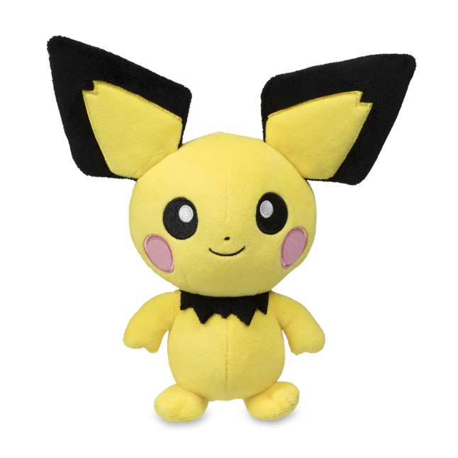 Pichu Poké Plush 8 ¼ In Pokémon Center Official Site 8243