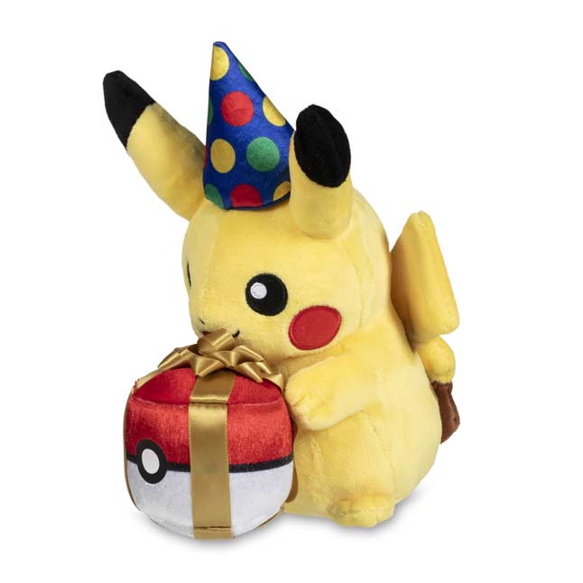 Birthday Pikachu Poké Plush - 9 In 