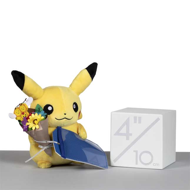 flower pikachu plush