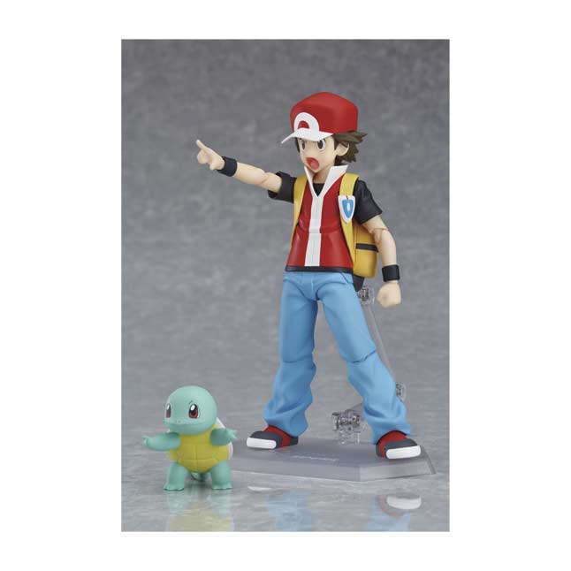 Figma Red Action Figure With Bulbasaur Charmander Squirtle Pikachu Pokemon Center Official Site