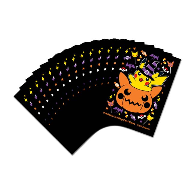 Pokémon TCG Pumpkin Pikachu Halloween Card Sleeves (65 Sleeves