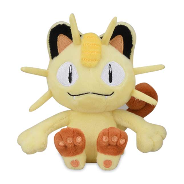 pokemon center meowth plush