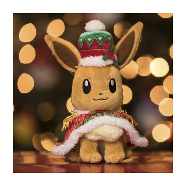 pokemon holiday lights plush