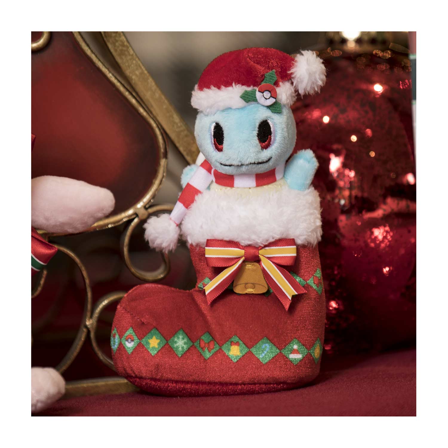 christmas squirtle plush