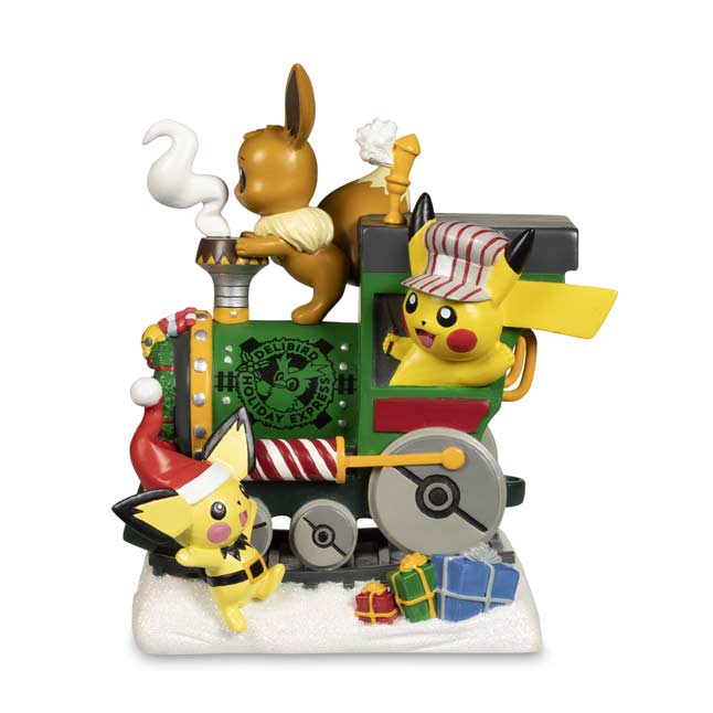 pokemon christmas train set