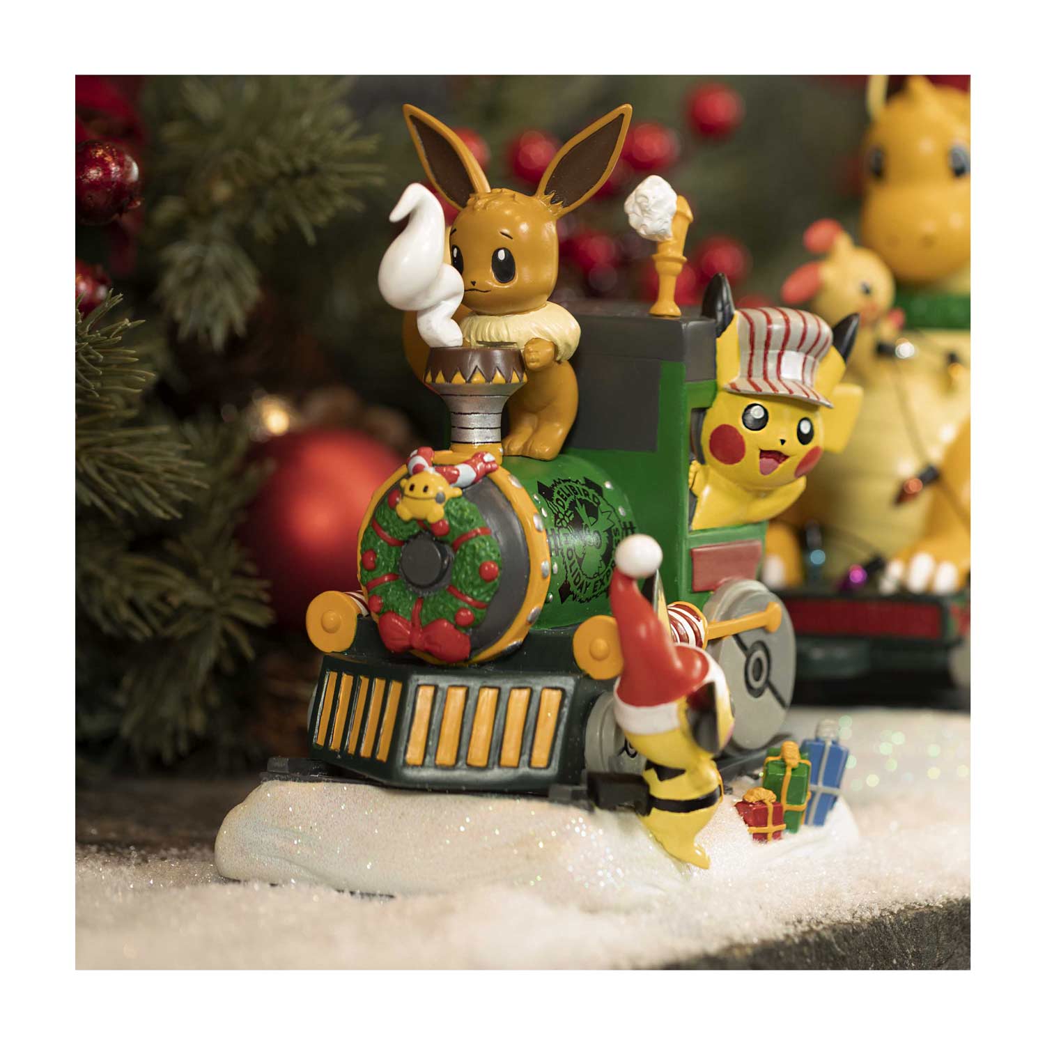 pokemon christmas train set