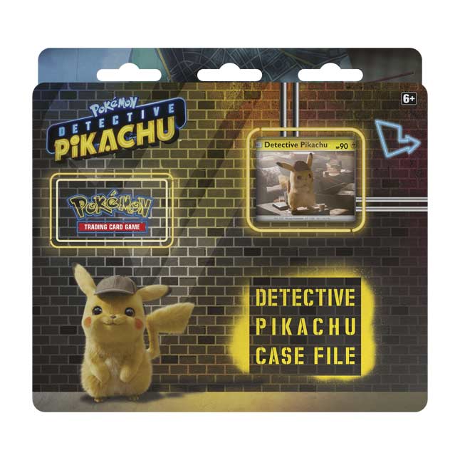 pokemon detective pikachu on the case figure collection