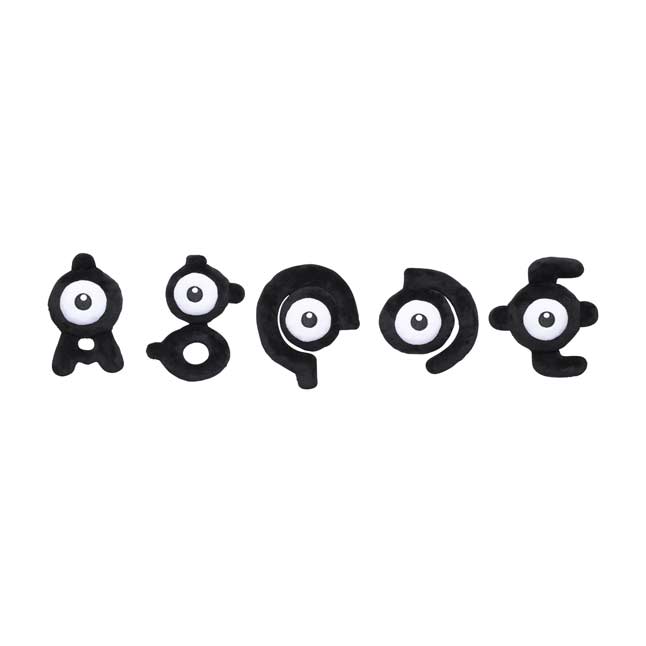 Unown B Sitting Cuties Plush - 5 ¾ In. | Pokémon Center UK Official Site