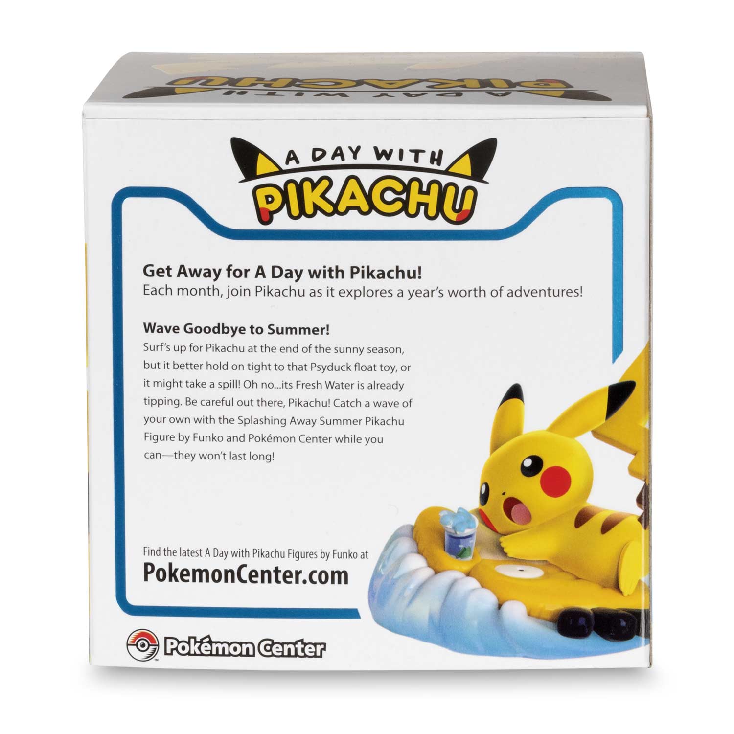pikachu funko pop pokemon center