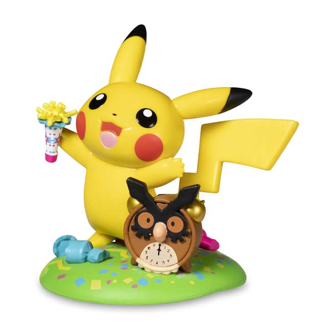 a day with pikachu figures