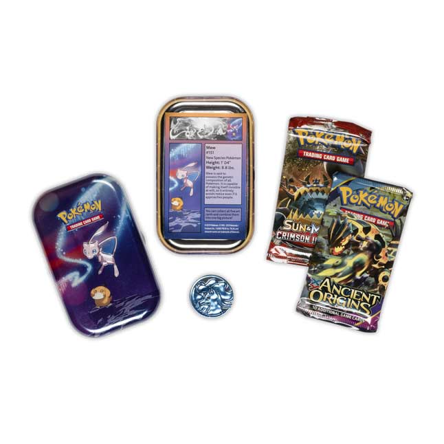 Pokémon TCG: Kanto Power Mini Tin (Mew) | Pokémon Center Official Site