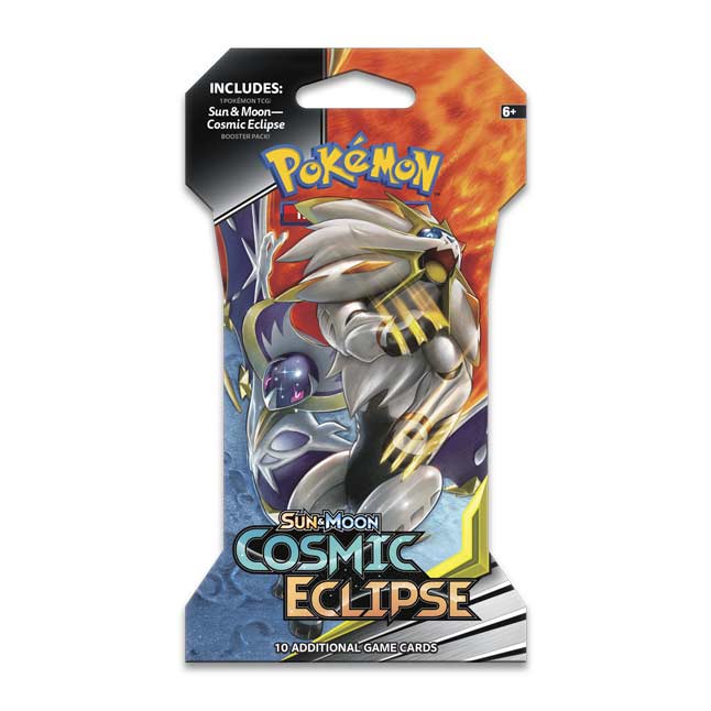 Pokémon TCG: Sun & Moon—Cosmic Eclipse Sleeved Booster Pack (10 Cards ...