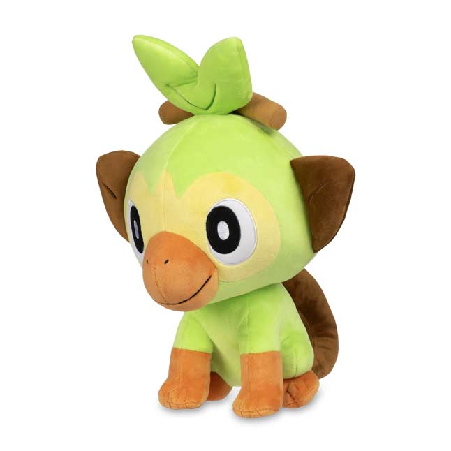 pokemon center grookey plush