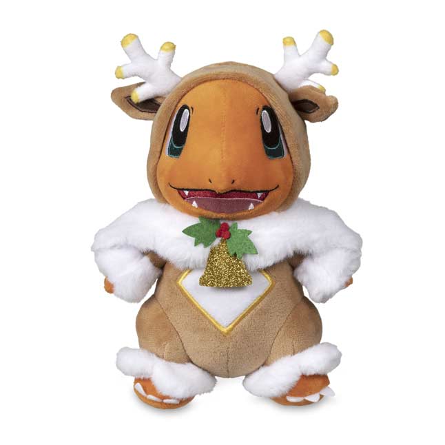 charmander reindeer plush