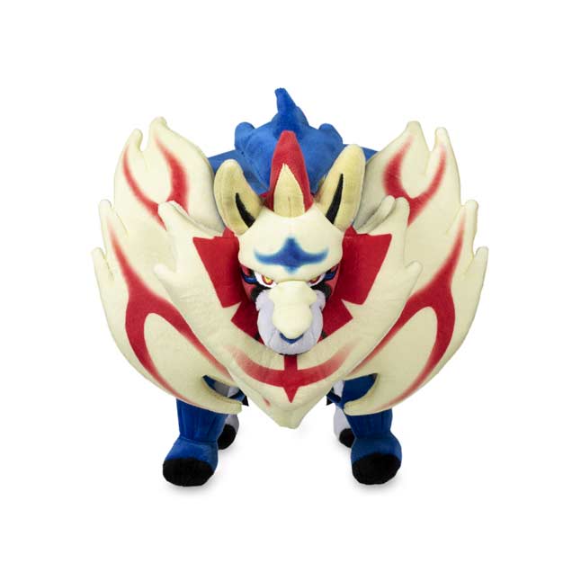 zamazenta and zacian plush