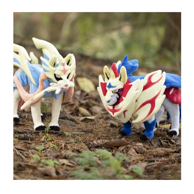 zamazenta and zacian plush