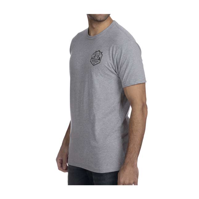 gray crew neck t shirt