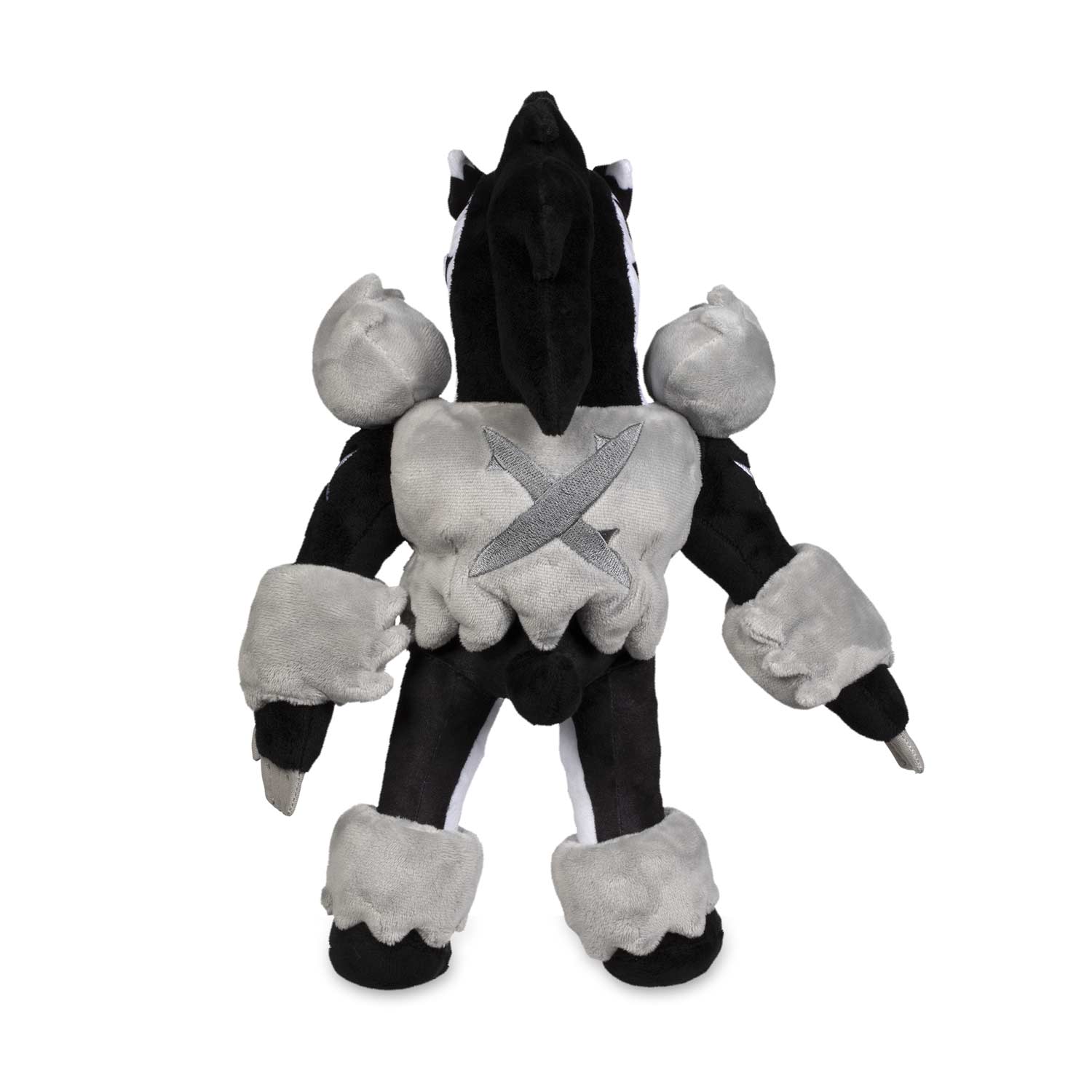 monochrome pokemon plush