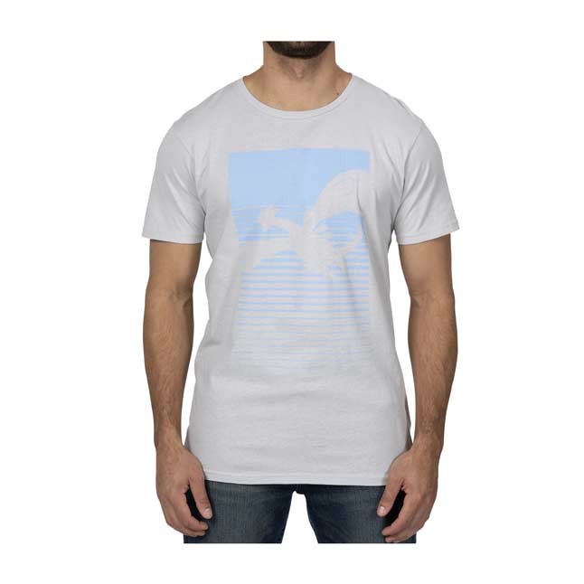 Lugia Gray Relaxed Fit Crew Neck T-Shirt - Men | Pokémon Center ...