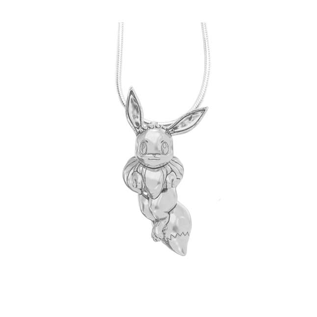 Pikachu & Eevee Tails: Eevee Pendant Necklace | Pokémon Center Official ...