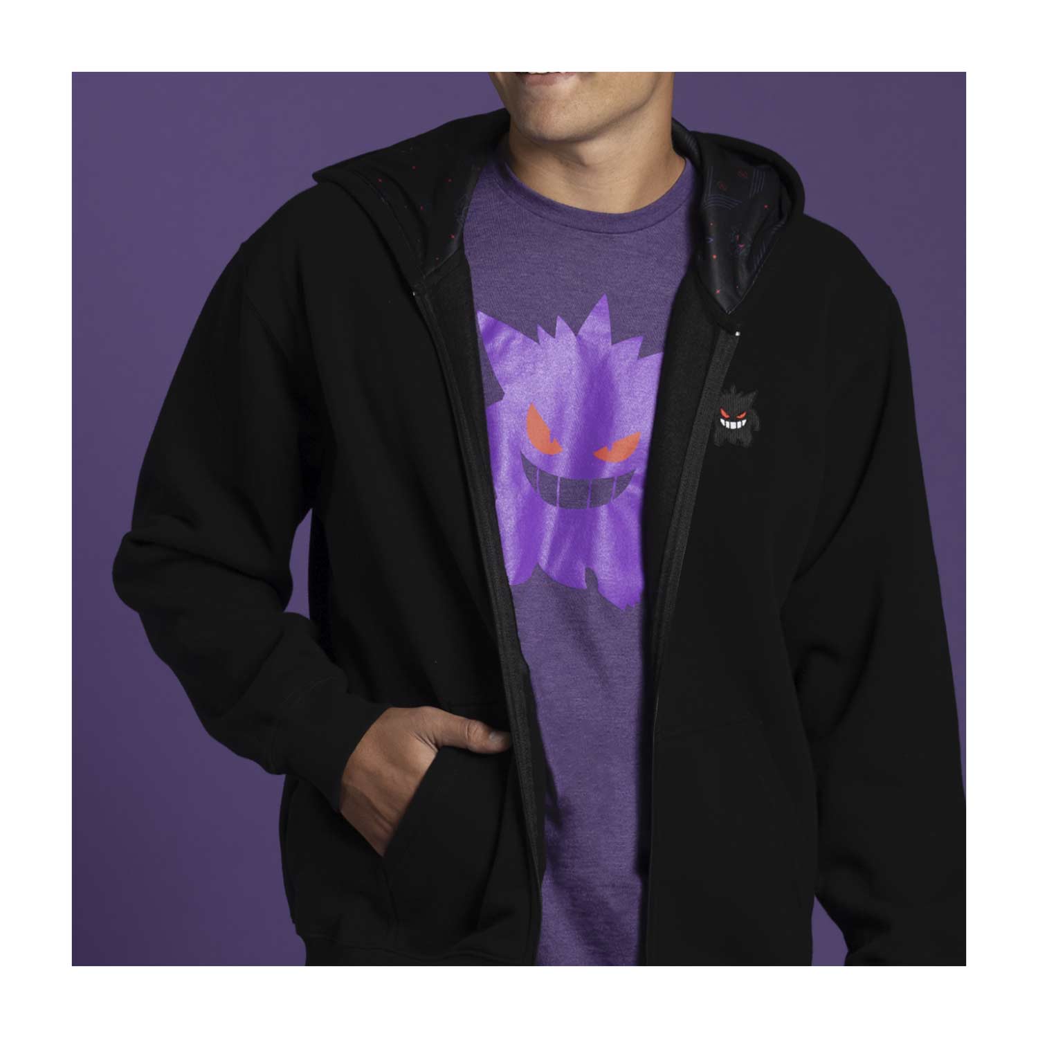 pokemon hoodie gengar