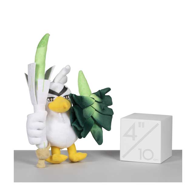 Sirfetch D Poke Plush 14 In Pokemon Center Official Site