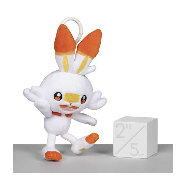 scorbunny pokémon winter carnival poké plush