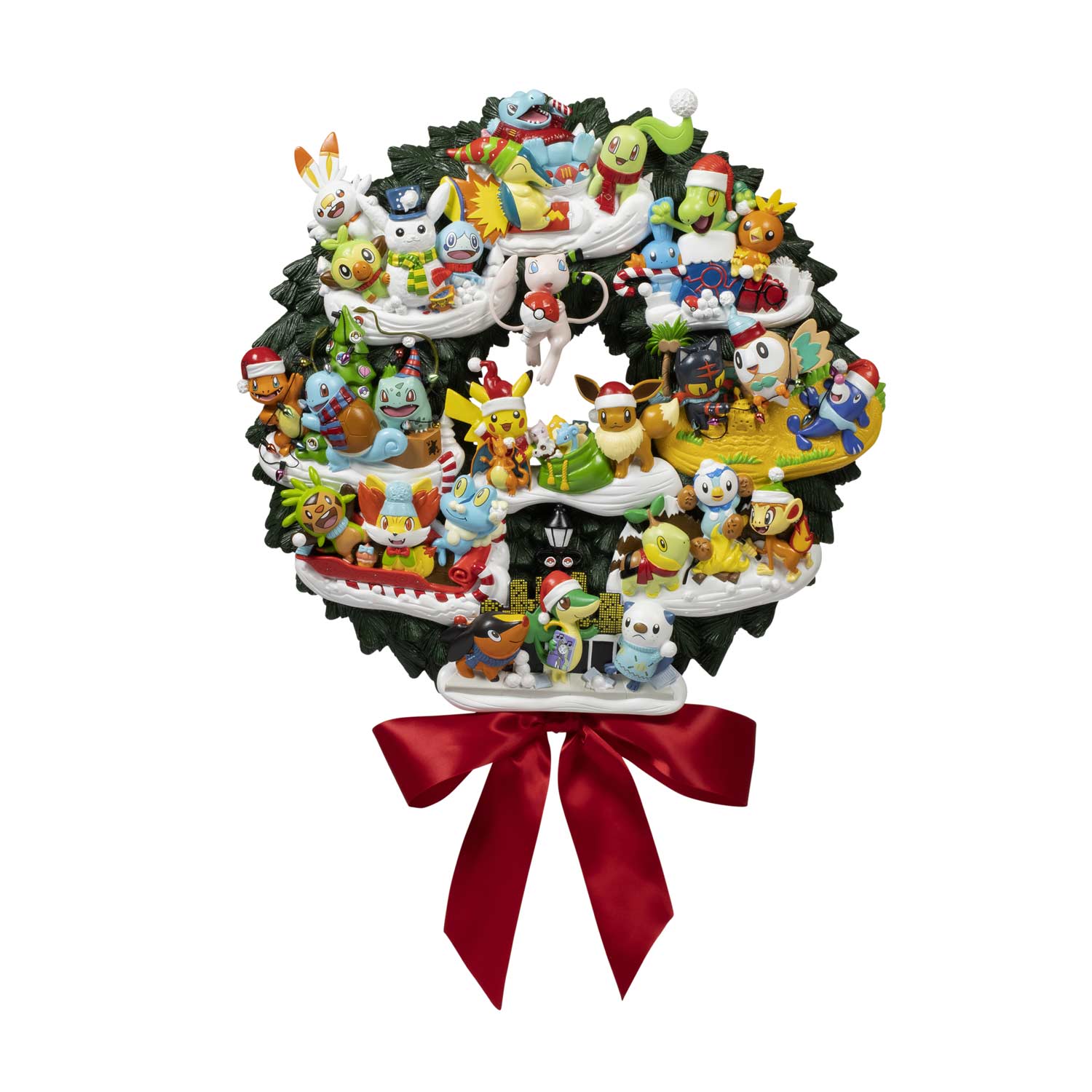 Pokémon Holiday Sculpted Wreath Pokémon Center Official Site