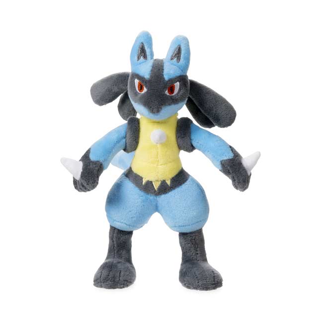 pokemon center lucario plush