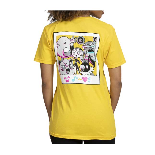Download Pokémon Karaoke Yellow Relaxed Fit Crew Neck T-Shirt ...