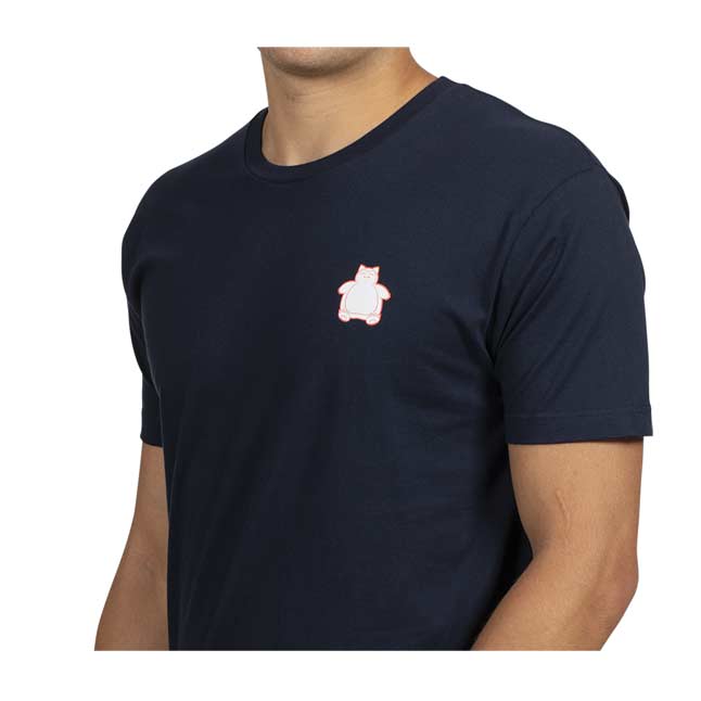 Download Gigantamax Snorlax Navy Relaxed Fit Crew Neck T-Shirt ...