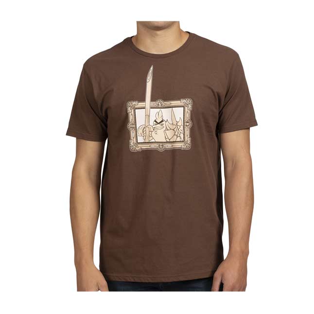 Download Sirfetch'd Portrait Brown Relaxed Fit Crew Neck T-Shirt ...