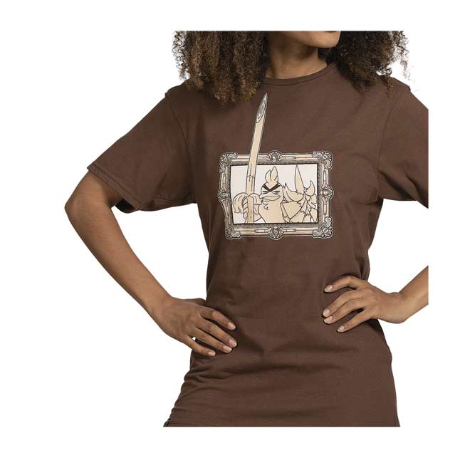 Download Sirfetch'd Portrait Brown Relaxed Fit Crew Neck T-Shirt ...