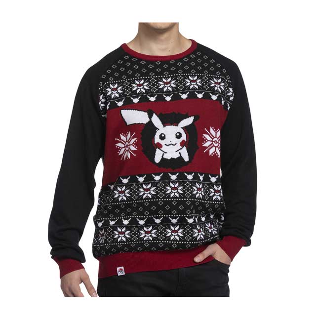 Pikachu Wreath Knit Sweater Adult Pokémon Center Official Site