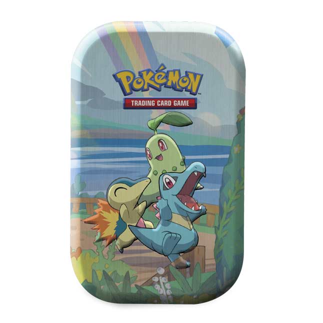 Pokémon TCG: Celebrations Mini Tin (Chikorita, Cyndaquil & Totodile ...